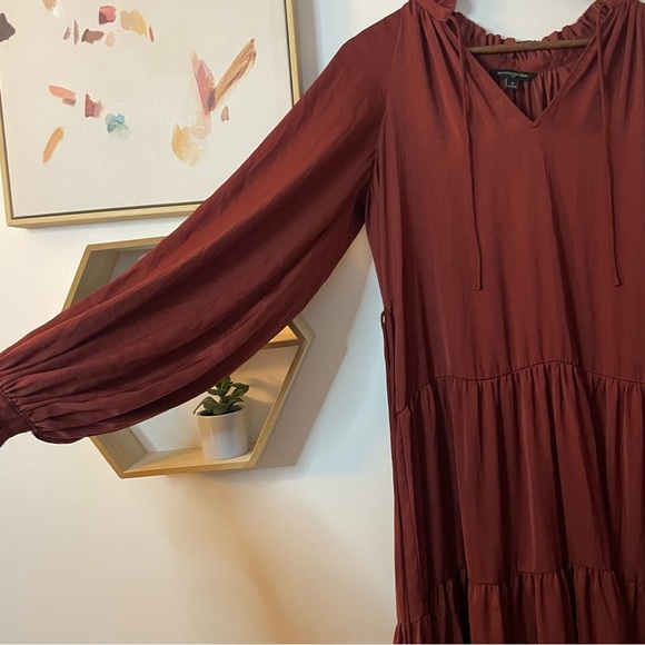 Banana Republic Tiered Maxi Dress Small - Picture 2 of 7